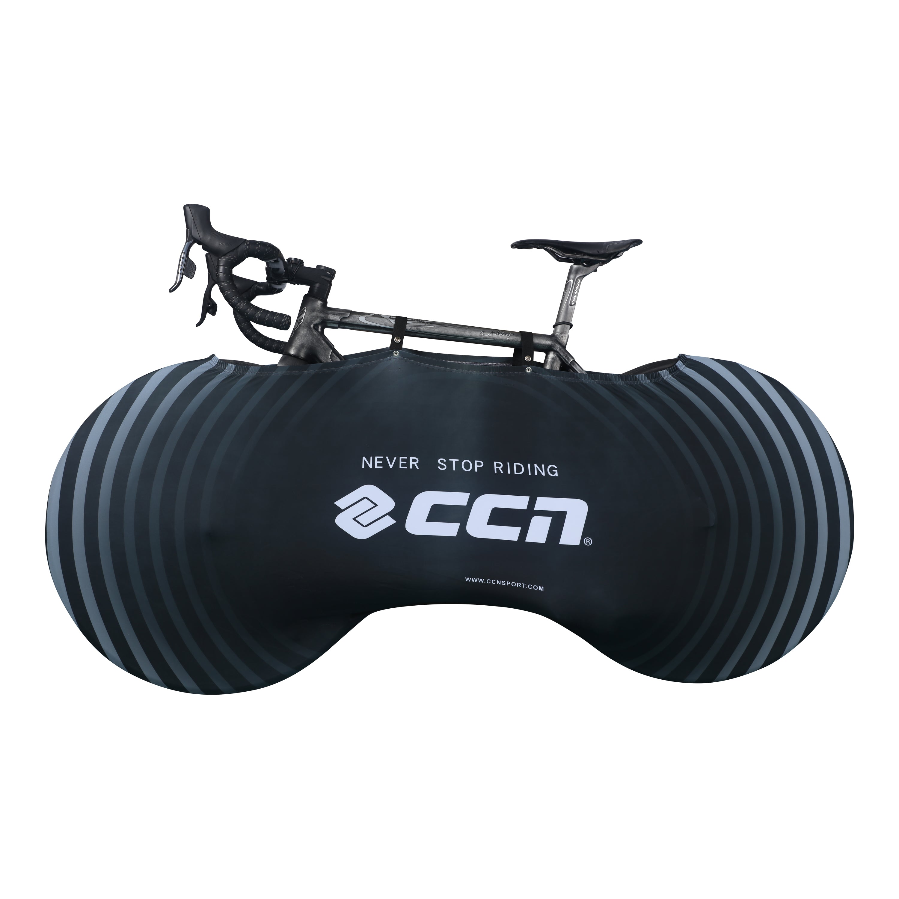 Premium NOVA BLACK Bike Cover - Waterproof, UV Resistant, All-Weather Protection for Outdoor Bicycle Storage | Perfect for Garages, Backyards & Travel