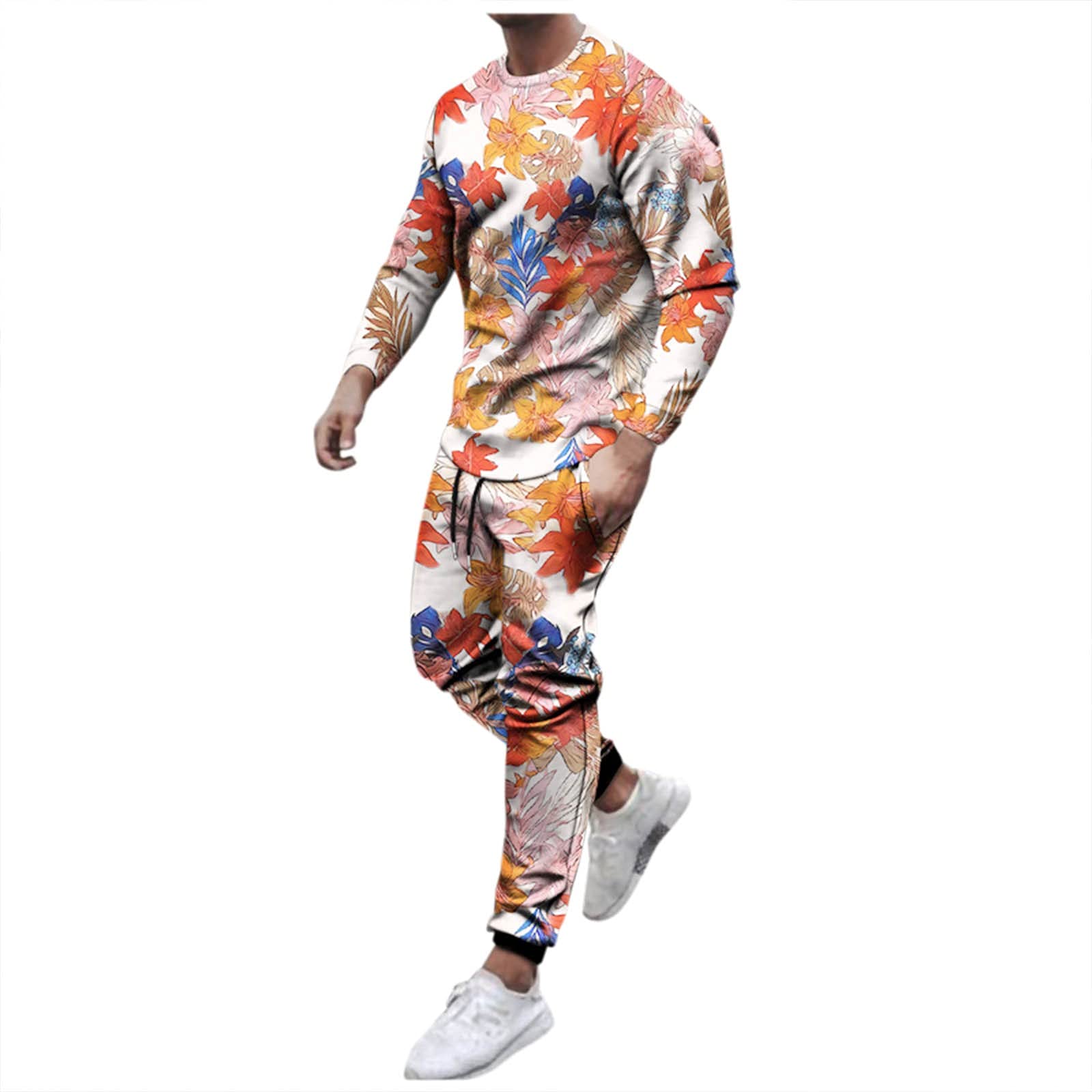 JUNGE 2022 Men's Tracksuit Set - 2 Piece Sweatsuit for Lounge, Jogging & Workout | Comfortable Activewear & Sportswear for Gym, Running & Casual Wear
