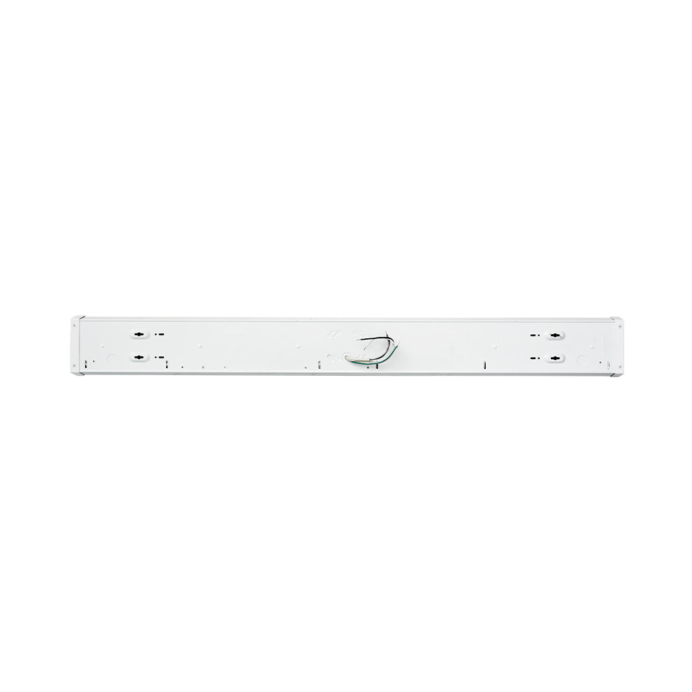 4ft LED Wraparound Light Fixture - 5500 Lumens, 48W, 35K/40K/50K Color Temperature, 120-277V - Perfect for Office, Garage, Warehouse & Commercial Lighting
