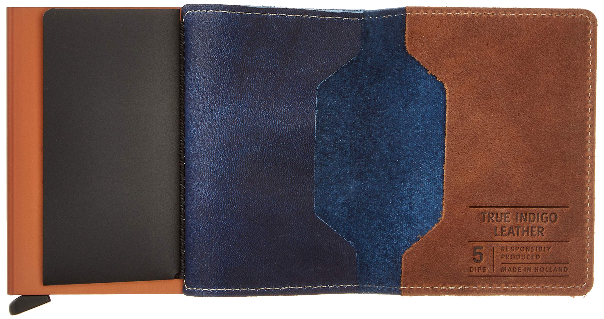 Secrid Slim Wallet for Men & Women - Genuine Leather RFID Blocking Card Holder - Holds Up to 12 Credit Cards - Compact Minimalist Wallet for Travel & Everyday Use