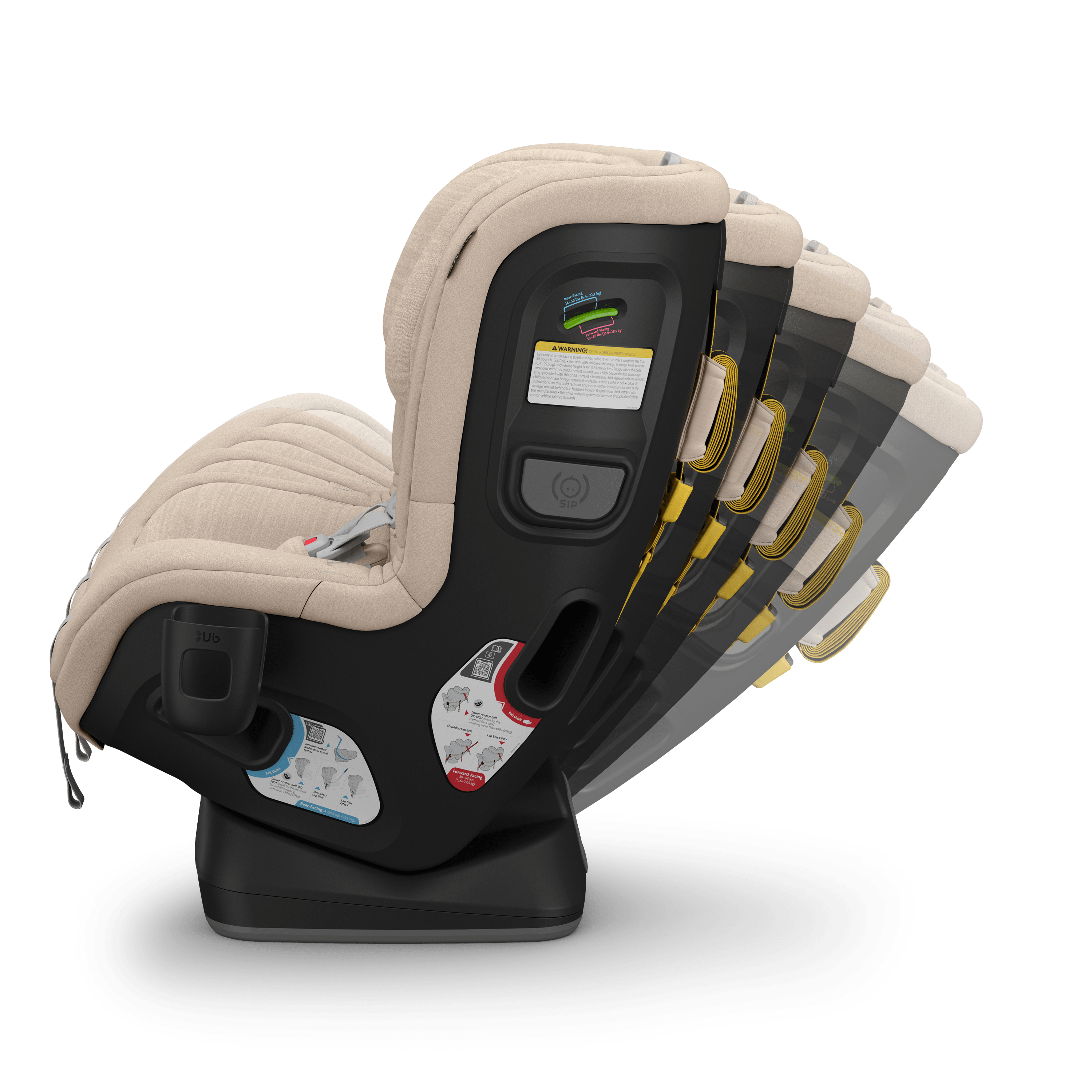 UPPAbaby Rove Convertible Car Seat - Safe & Comfortable Infant to Toddler Car Seat for Boys & Girls - Perfect for Travel, Daily Commute & Family Road Trips