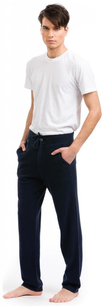 Premium 100% Cashmere Men's Track Pants with Side Pockets - Ultra Soft, Breathable & Comfortable Fitted Joggers for Lounge, Gym & Casual Wear