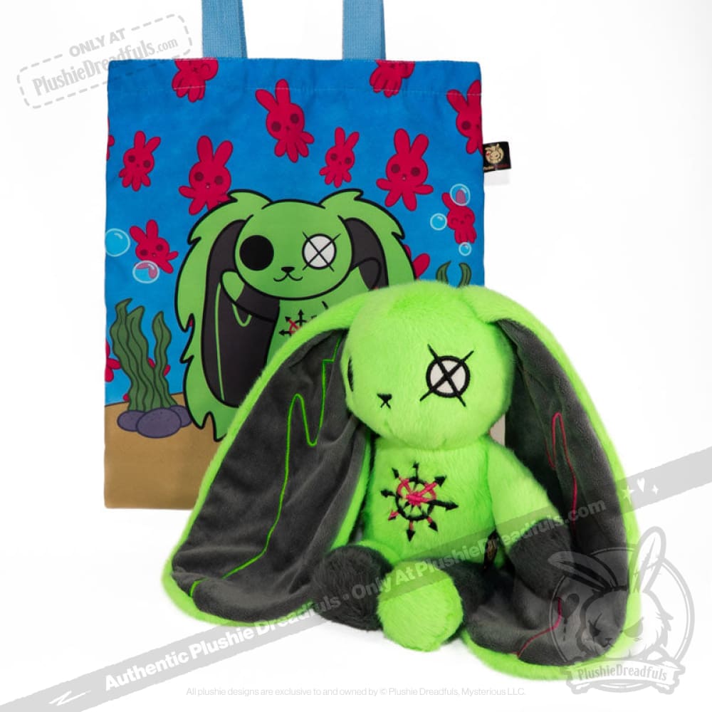 Plushie Dreadfuls ADHD Rabbit Extra Chaos Edition - Soft Stuffed Animal Toy for Kids & Adults | Perfect for Anxiety Relief, ADHD Support & Emotional Comfort