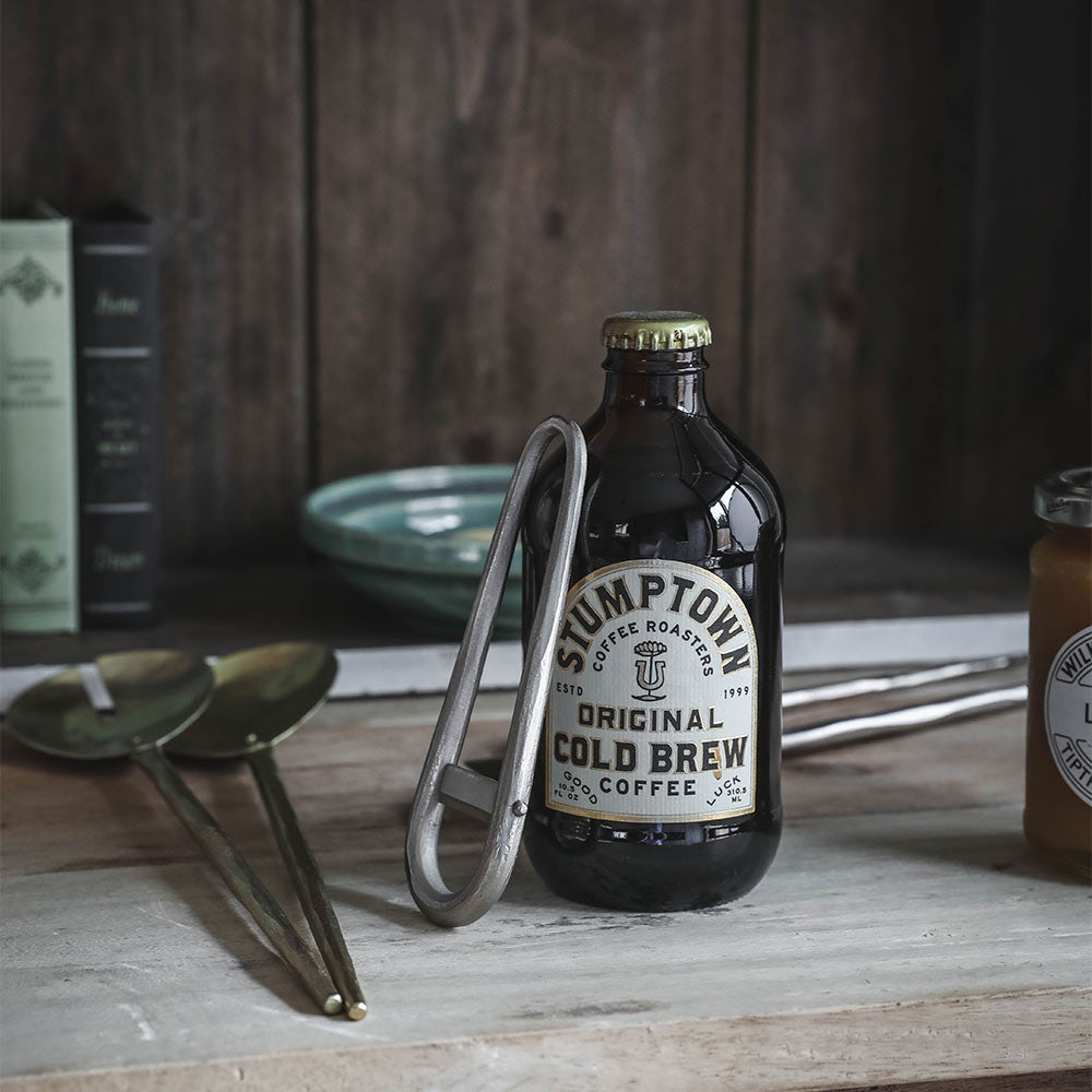 Premium Hand-Forged Bottle Opener Set - Rustic Metal Beer & Soda Bottle Opener - Perfect for Home Bars, BBQs, Camping & Gifts