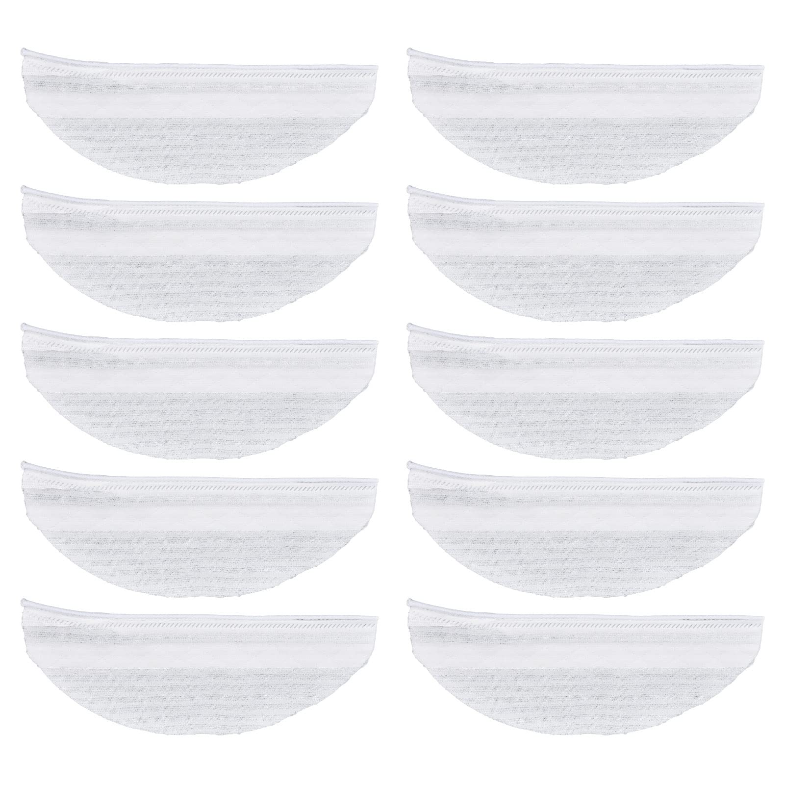 10-Pack High Absorbency Mop Rags for Robot Mops | Quick-Dry Microfiber Cleaning Cloths for Smart Sweeping Robots | Perfect for Hardwood Floors, Tile & Pet Hair Cleaning