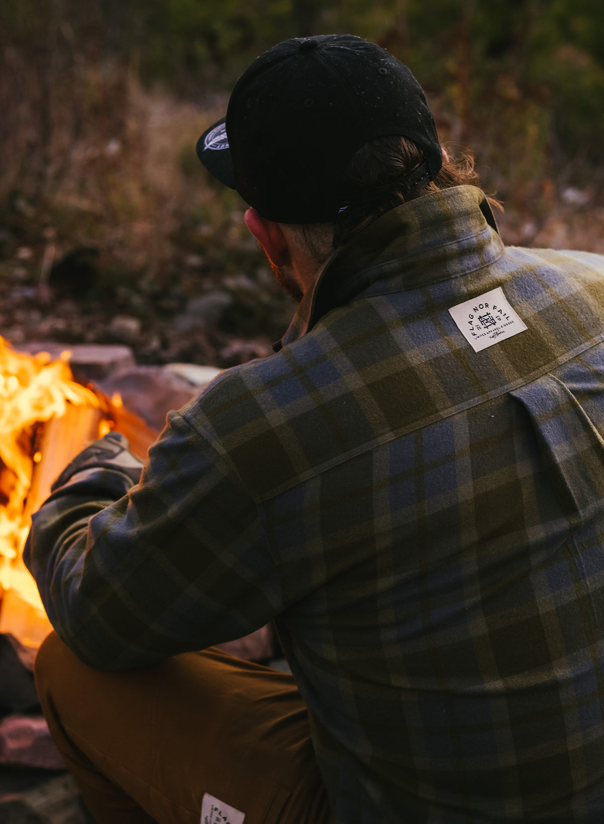 Men's Forever Flannel Shirt - Soft & Comfortable Olive Plaid Shirt for Casual Wear & Outdoor Adventures