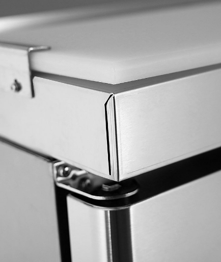 Atosa MSF8303 Commercial 2-Door Sandwich Prep Refrigerator - 60.2 Inch Stainless Steel Work Table with Storage | Perfect for Delis, Cafes & Restaurant Kitchen Food Prep Stations