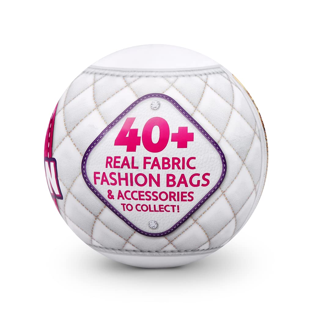 5 Surprise Mystery Capsule - Real Miniature Collectible Mini Fashion Brands Series 1 - Perfect for Collectors & Gift Giving - Small Parts Not for Children Under 3 - Great for Display, Party Favors & DIY Projects