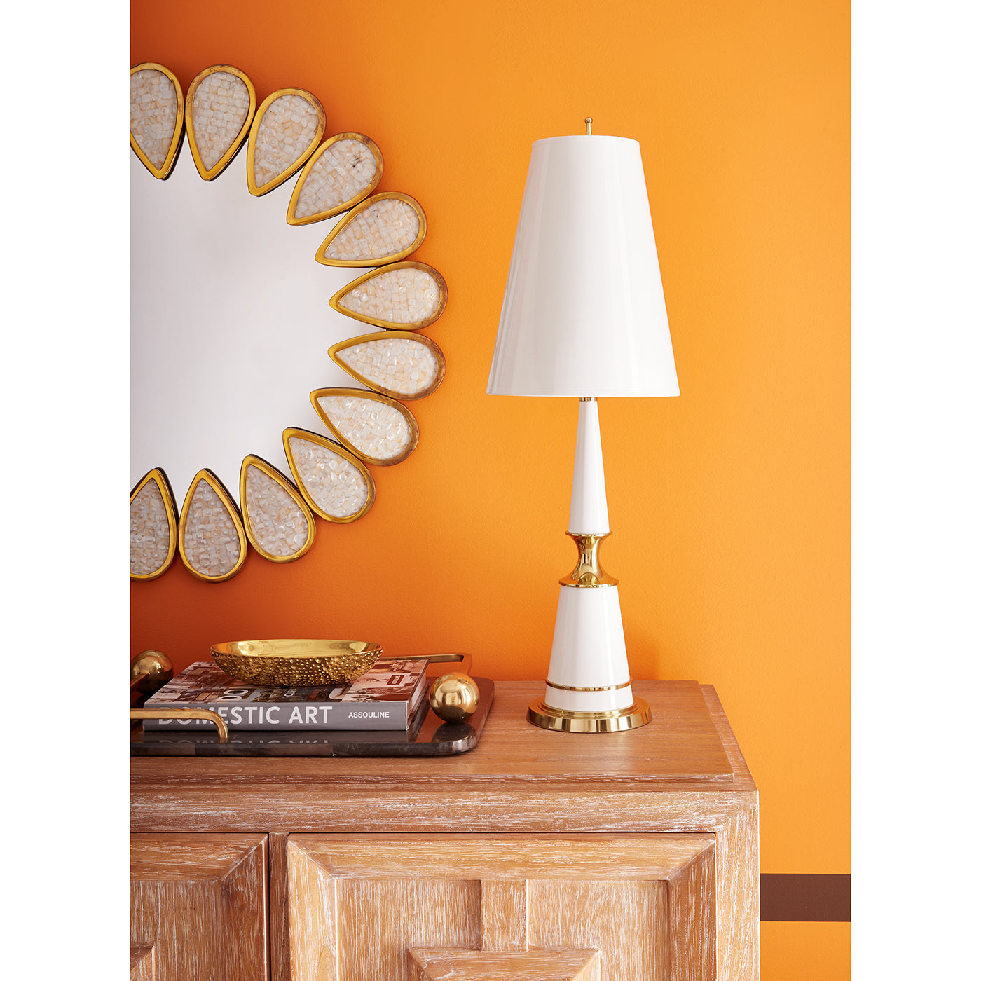 Versailles Style Table Lamp with Hand-Painted Shade - Elegant French Inspired Home Decor for Living Room, Bedroom & Office Lighting