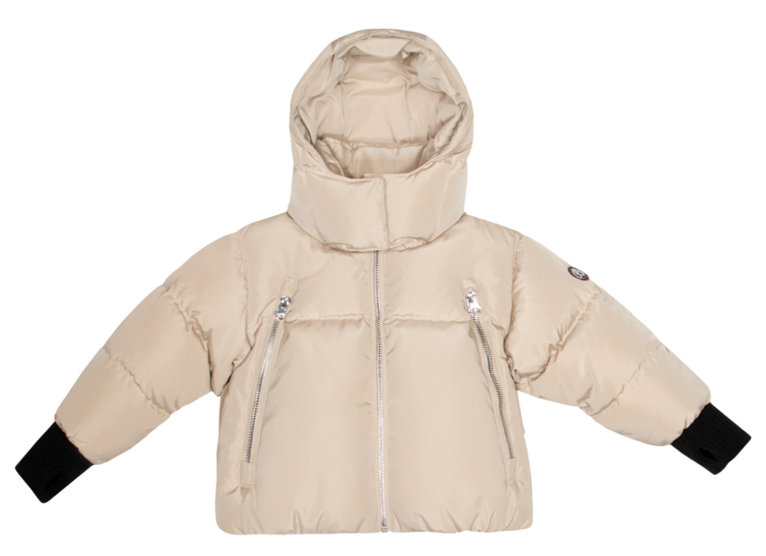 ELLABEE Girls' Zip-Up Puffer Jacket for Toddlers (Ages 2-6 Years) - Warm Winter Coat for Outdoor Play & School Activities