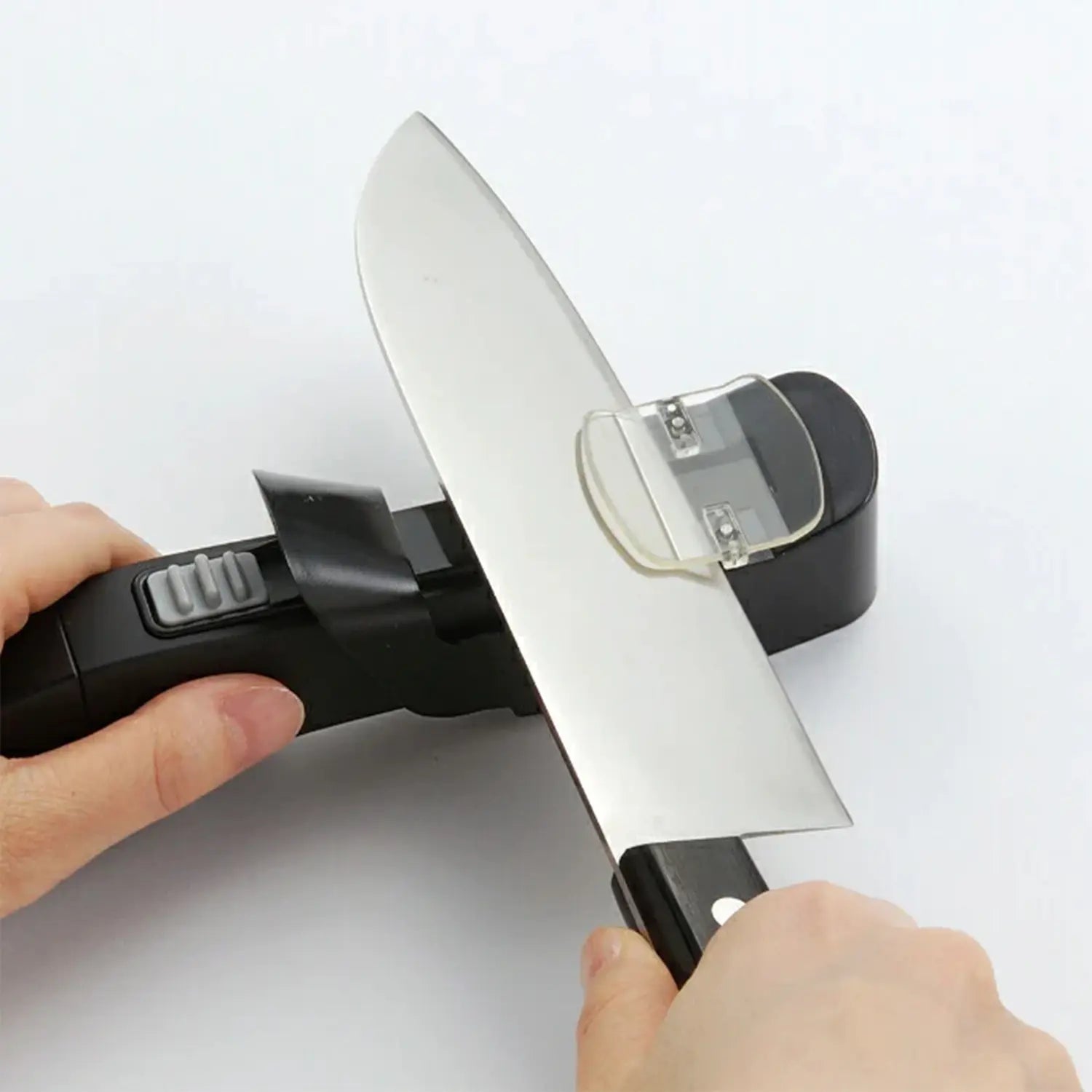 Kyocera Electric Fine Ceramic Knife Sharpener - Professional Kitchen Tool for Sharpening Knives Quickly & Safely | Perfect for Home Chefs & Culinary Enthusiasts
