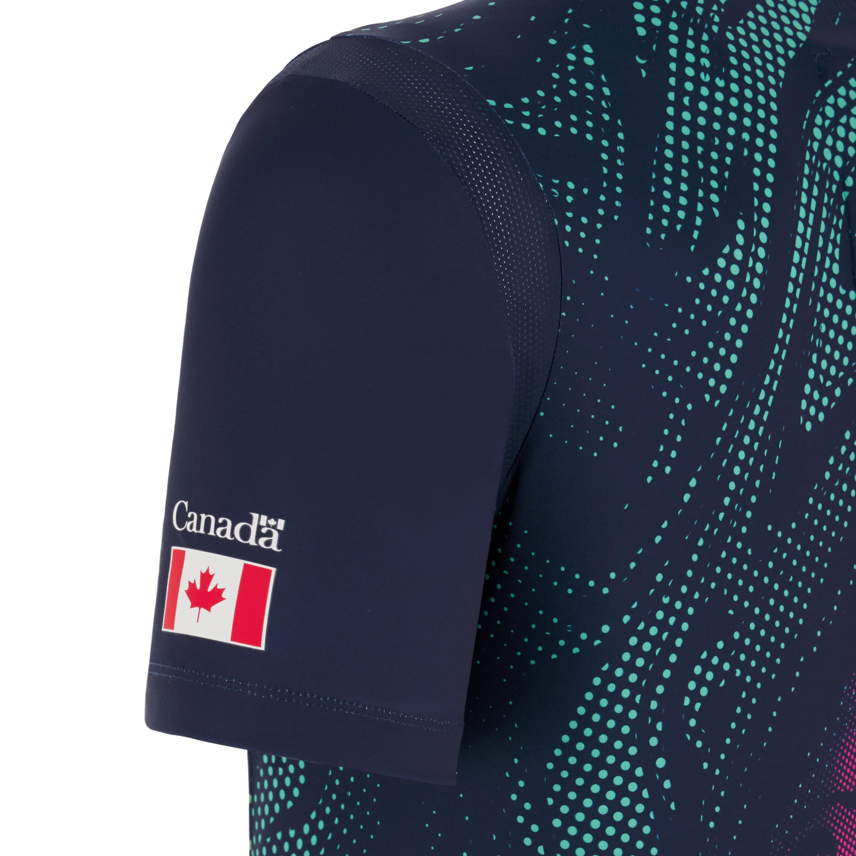 Canada Home Poly Training Tee - High-Performance Workout Shirt for Men & Women - Gym, Running, Yoga, and Fitness Activities
