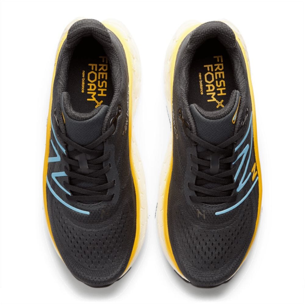 New Balance Men's Fresh Foam X More V4 Running Shoes - Lightweight Cushioned Sneakers for Jogging, Gym & Everyday Wear