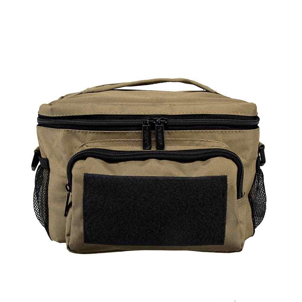 NcSTAR CVKOLS3022T Insulated Cooler Bag Small Tan - Portable Lunch Box for Work, Picnics, Camping & Outdoor Activities