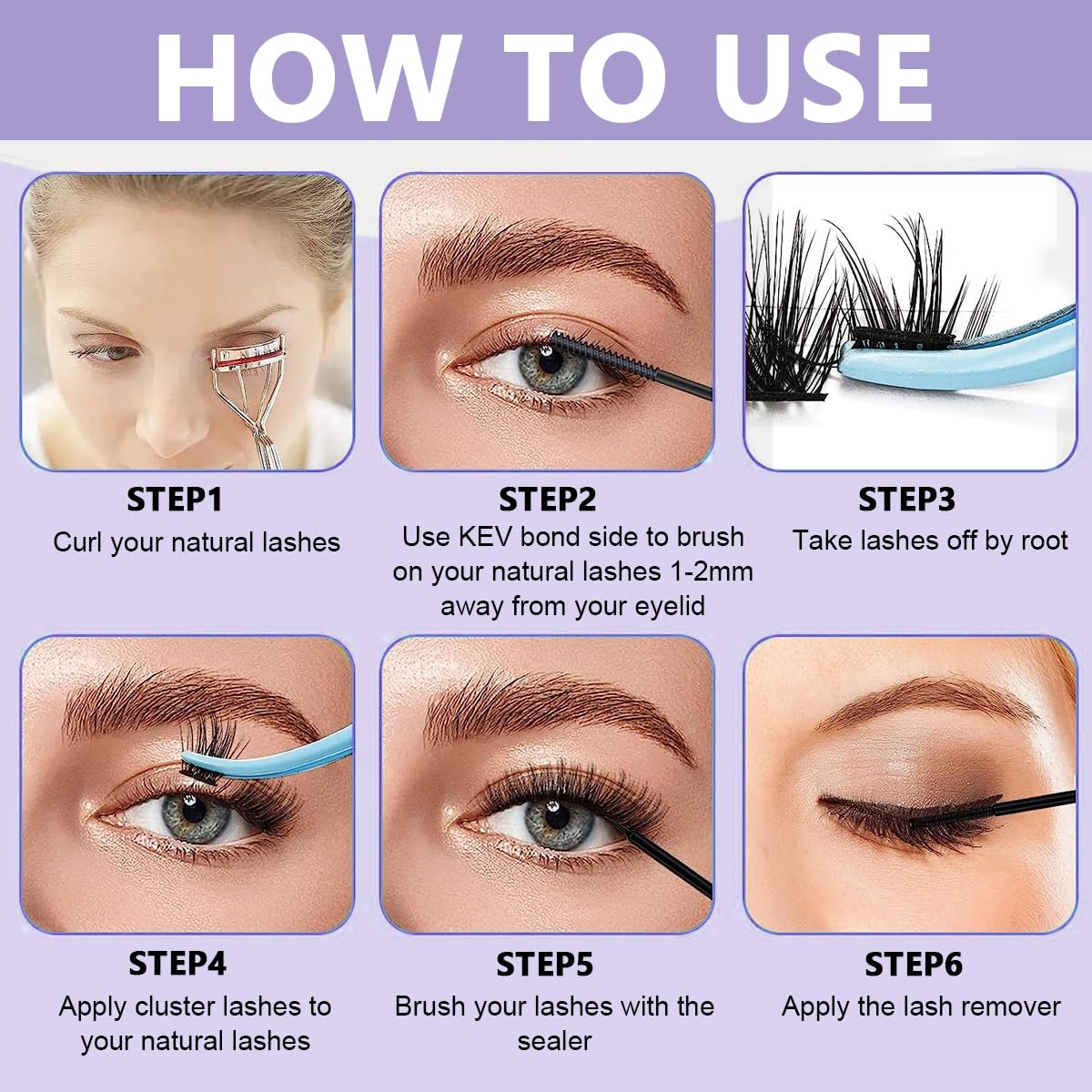 MAYCREATE® 120pcs DIY Eyelash Extension Clusters - Wispy False Lashes 9-11MM Mixed Length, Natural Long Flare Lashes for Women | Perfect for Daily Wear, Special Occasions & Professional Makeup Looks
