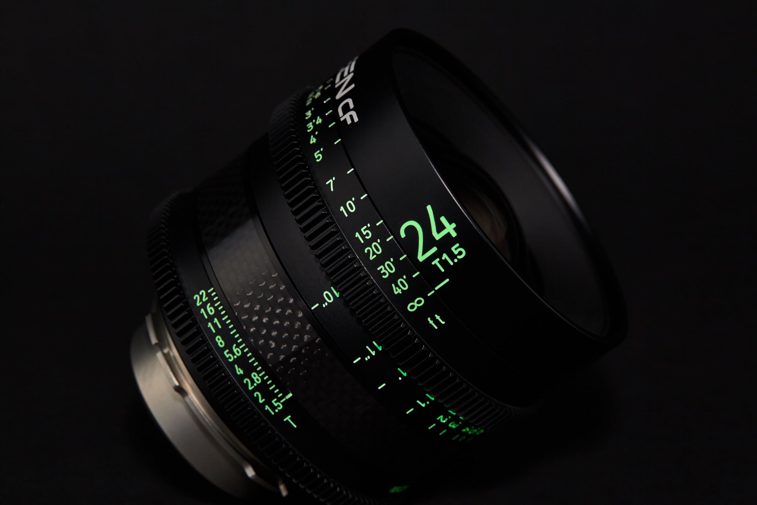 XEEN CF 24mm T1.5 Prime Cine Lens for Canon EF Mount - Wide Angle Cinema Lens for Filmmaking, Videography & Photography