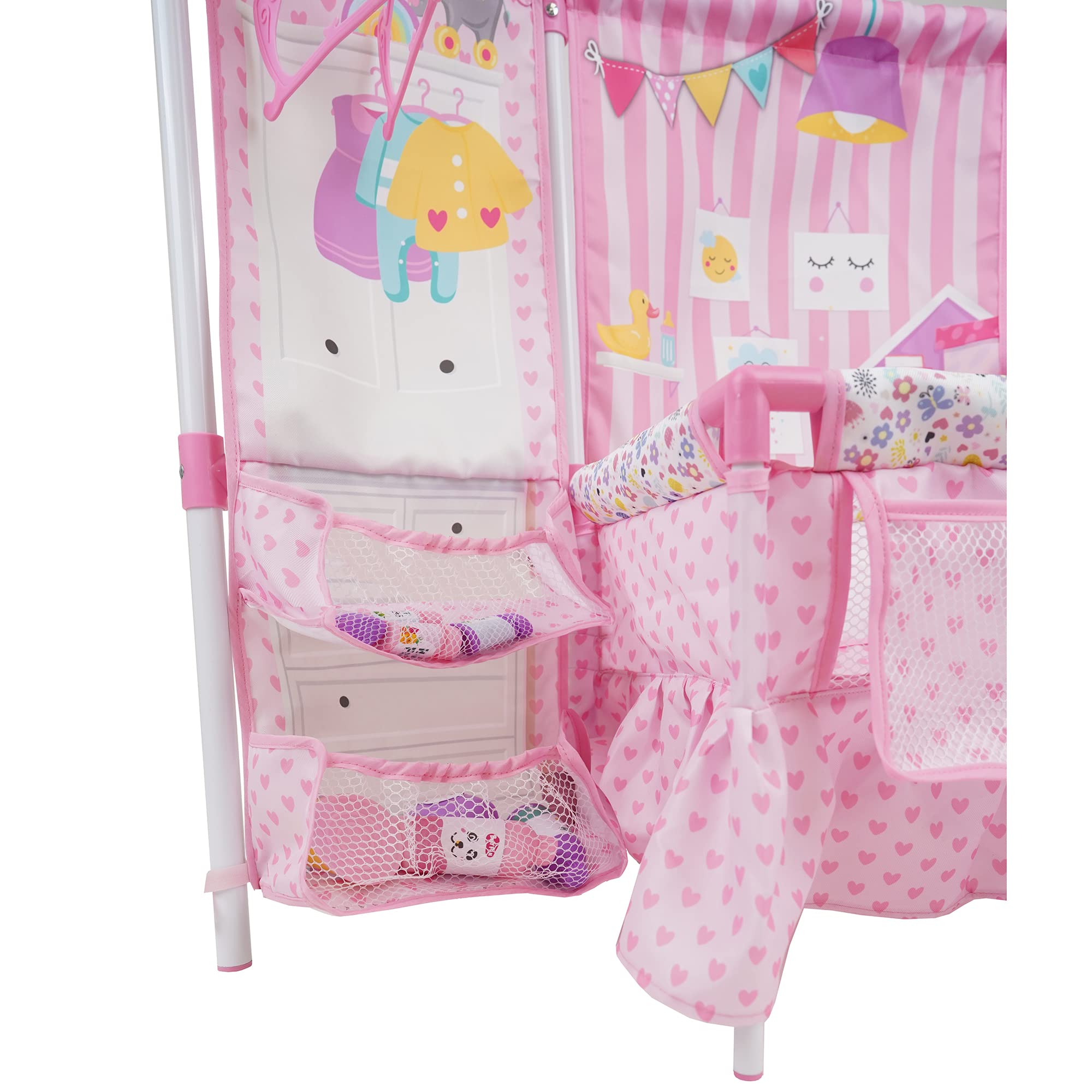 509 Crew BnB Pink Doll Furniture Set - 14