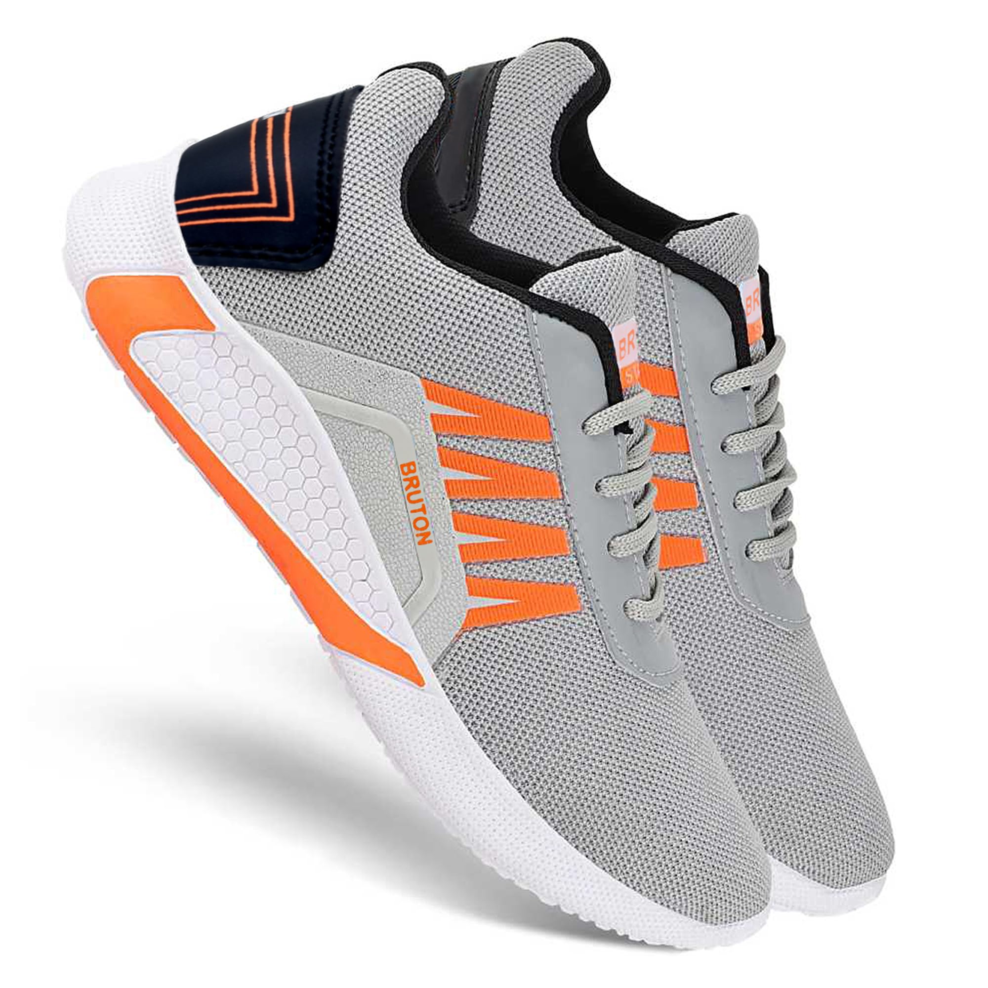 BRUTON Men's Athletic Running Shoes - Lightweight Gym & Training Shoes for Workouts, Jogging, Travel - Comfortable Walking Shoes for Daily Use & Sports Activities