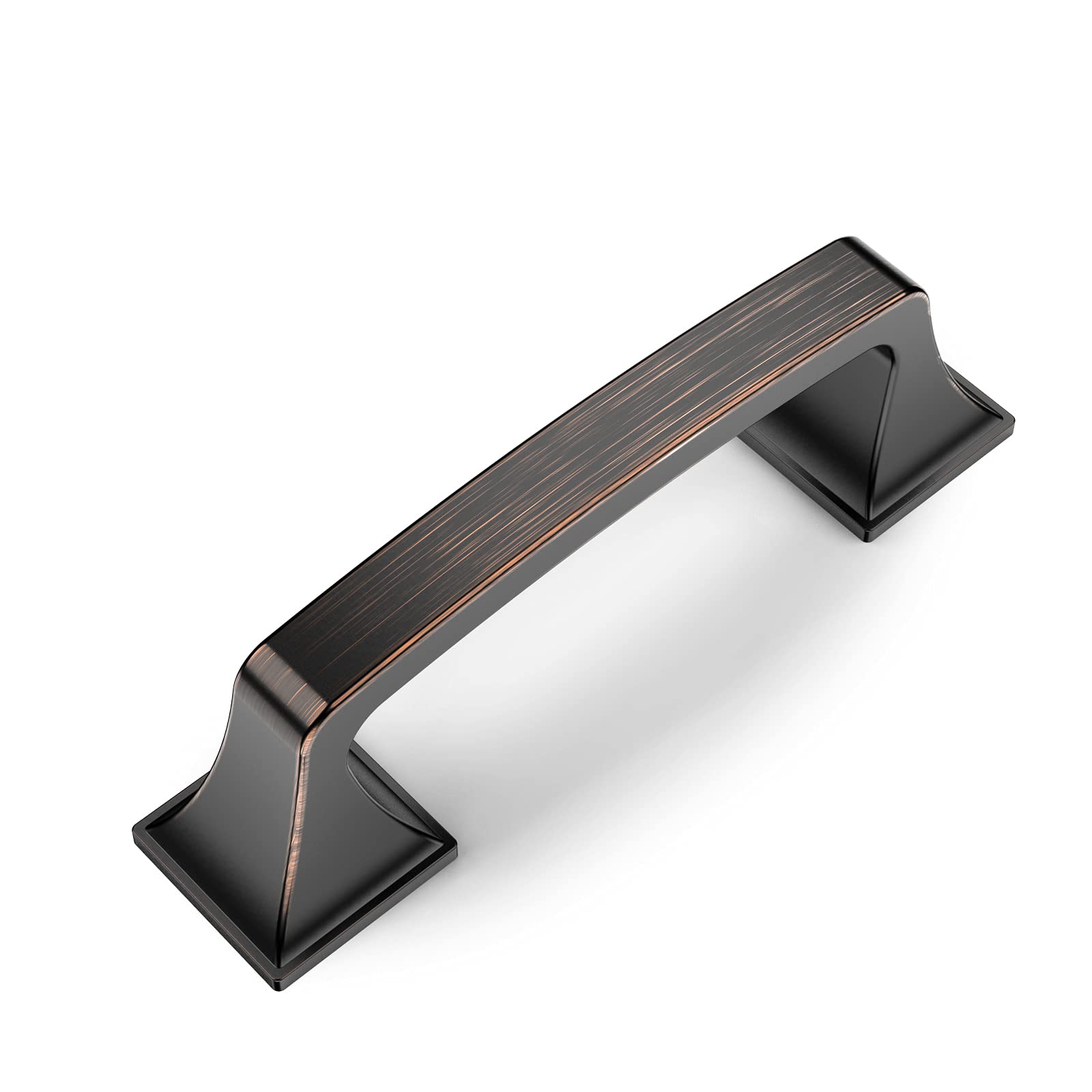 Amerdeco 25 Pack 3 Inch (76mm) Oil Rubbed Bronze Cabinet Handles - Kitchen Cabinet Pulls, Bathroom Drawer Handles, Dresser Hardware for Home Renovation & Furniture Upgrade | Durable & Stylish Cabinet Hardware for Modern Kitchens, Bathrooms & Bedrooms