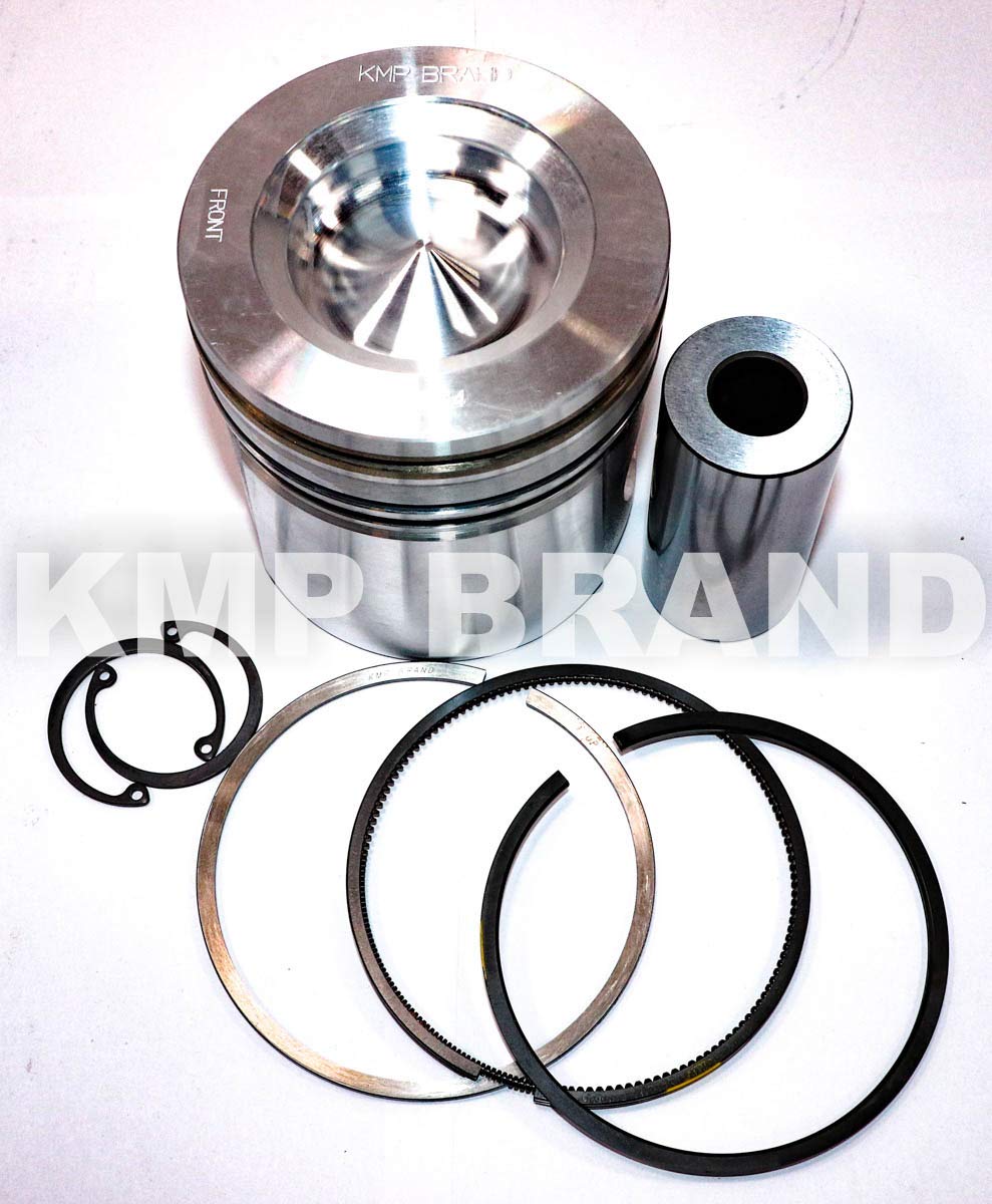 Original Cummins® 4025011 Piston Kit with Clips, Pin & Standard Rings - Compatible with Cummins Engines | Perfect for Engine Rebuilds & Performance Upgrades