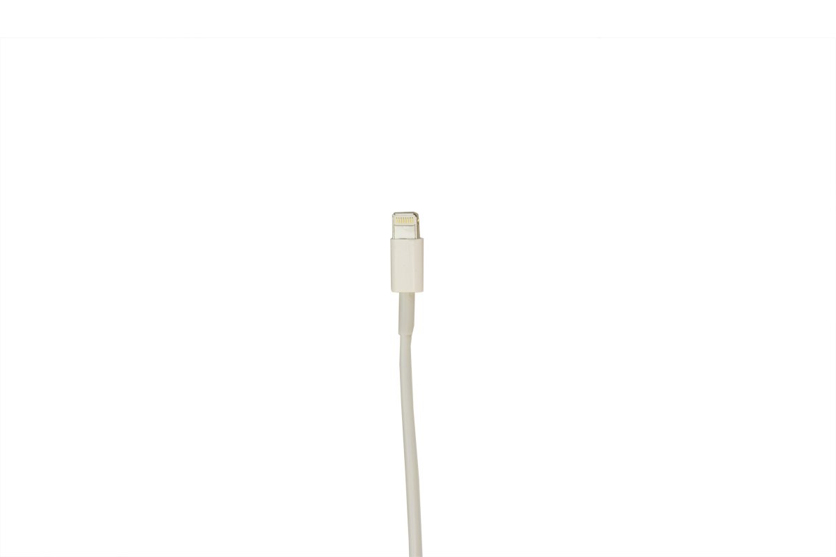 VisionTek Lightning to USB Cable 0.25m (White) - Fast Charging & Data Sync for iPhone/iPad - Perfect for Home, Office & Travel Use