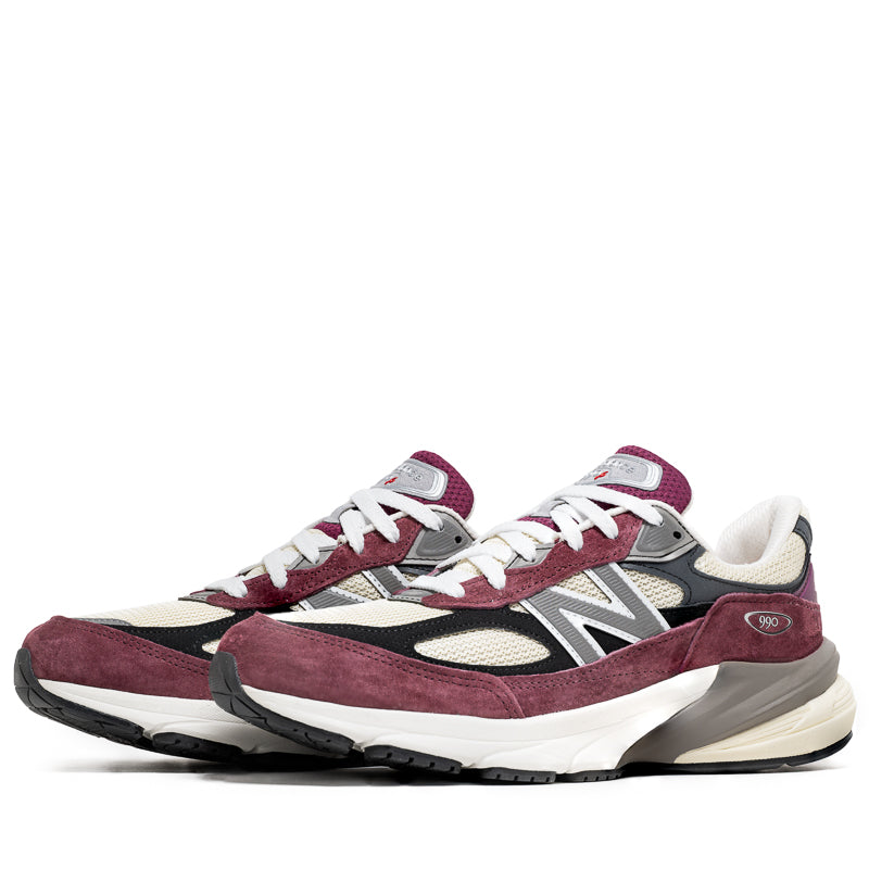 New Balance 990v6 Running Shoes - Made in USA, Dark Ember Color - Perfect for Jogging, Gym Workouts & Casual Wear