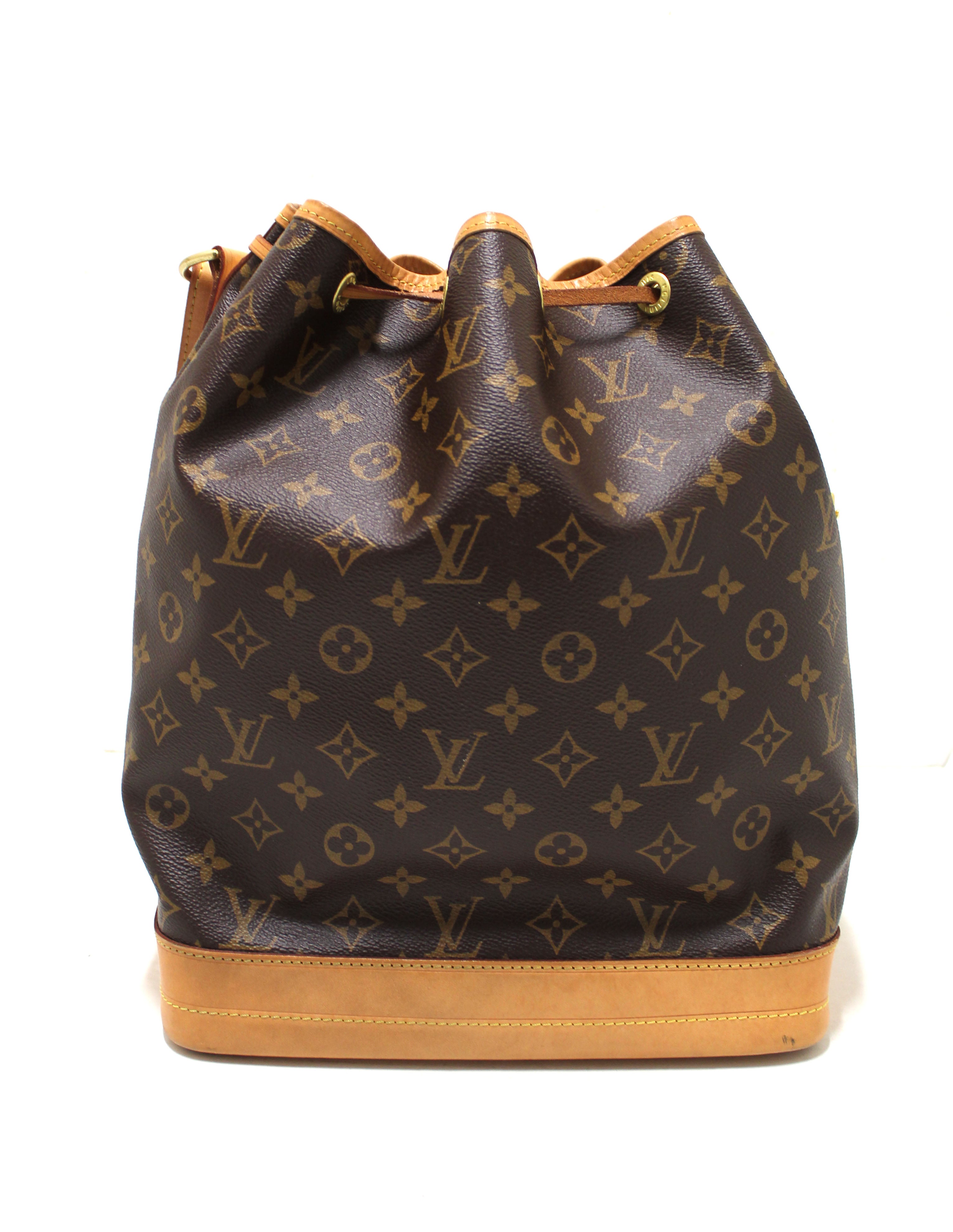 Authentic Louis Vuitton Monogram Noe Drawstring Bucket Bag - Luxury Designer Handbag for Women, Perfect for Shopping, Travel & Everyday Use