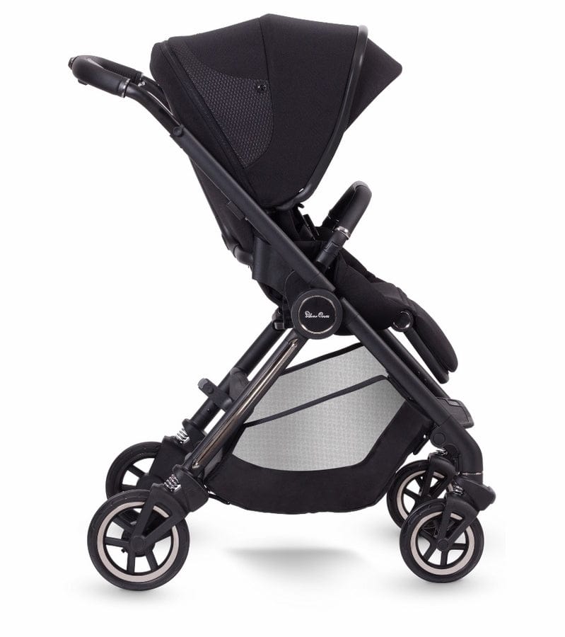 Silver Cross Dune Stroller with Compact Bassinet - Lightweight Travel Stroller for Newborns & Toddlers - Perfect for City Walks, Shopping & Air Travel