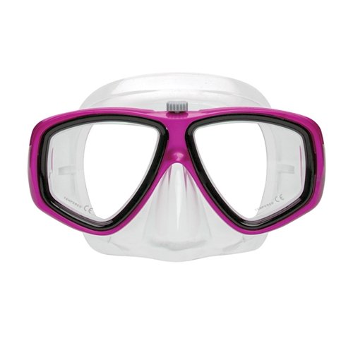 XS Scuba Switch Dive Mask (Pink) - Comfortable Snorkeling & Scuba Diving Mask for Adults & Kids - Perfect for Underwater Exploration, Pool Swimming & Ocean Adventures