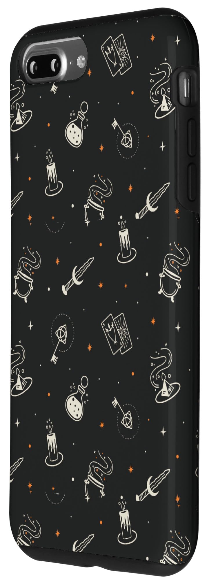 iPhone 7 Plus/8 Plus Halloween Witch Case - Cute & Protective Phone Cover for Trick or Treating, Parties & Spooky Season