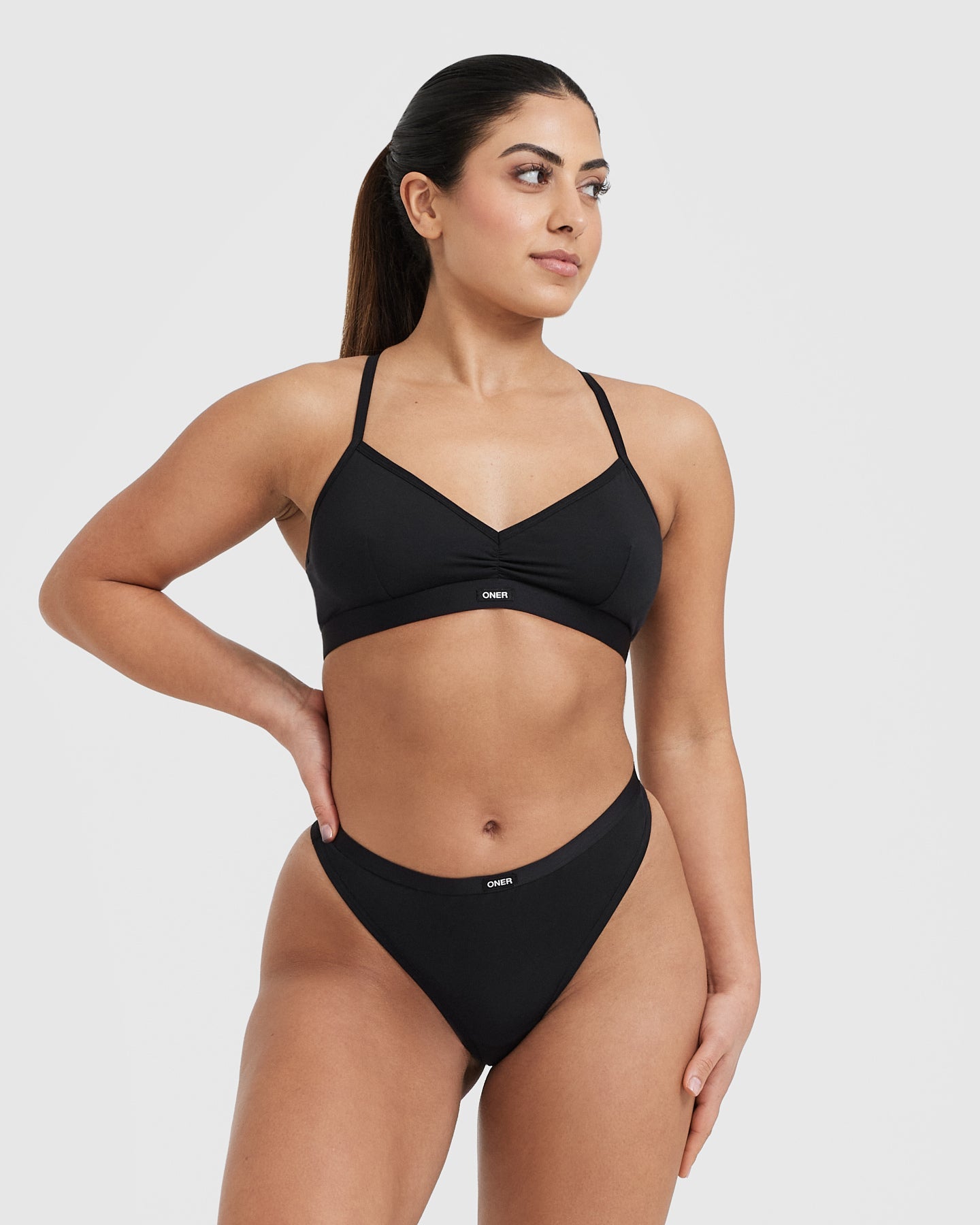 Soft Classic Bralette - Comfortable Wireless Bra for Women | Black | Perfect for Yoga, Lounge & Everyday Wear