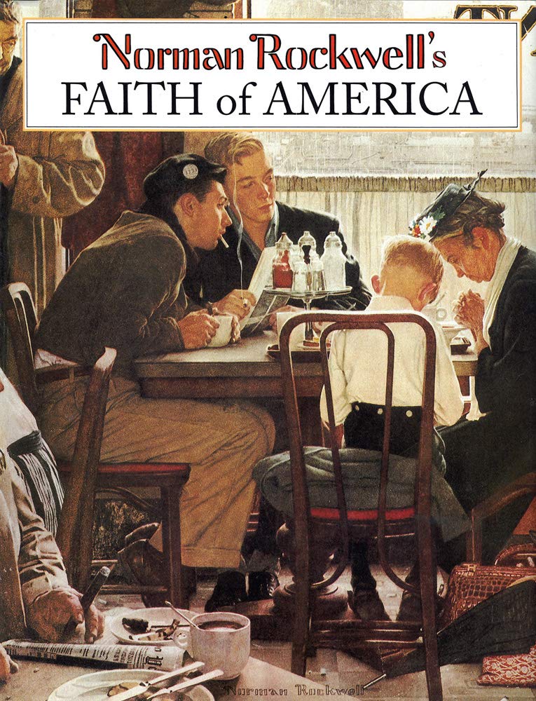 Norman Rockwell's Faith of America - Vintage Art Print for Home & Office Decor - Perfect for Living Rooms, Bedrooms & Gifts