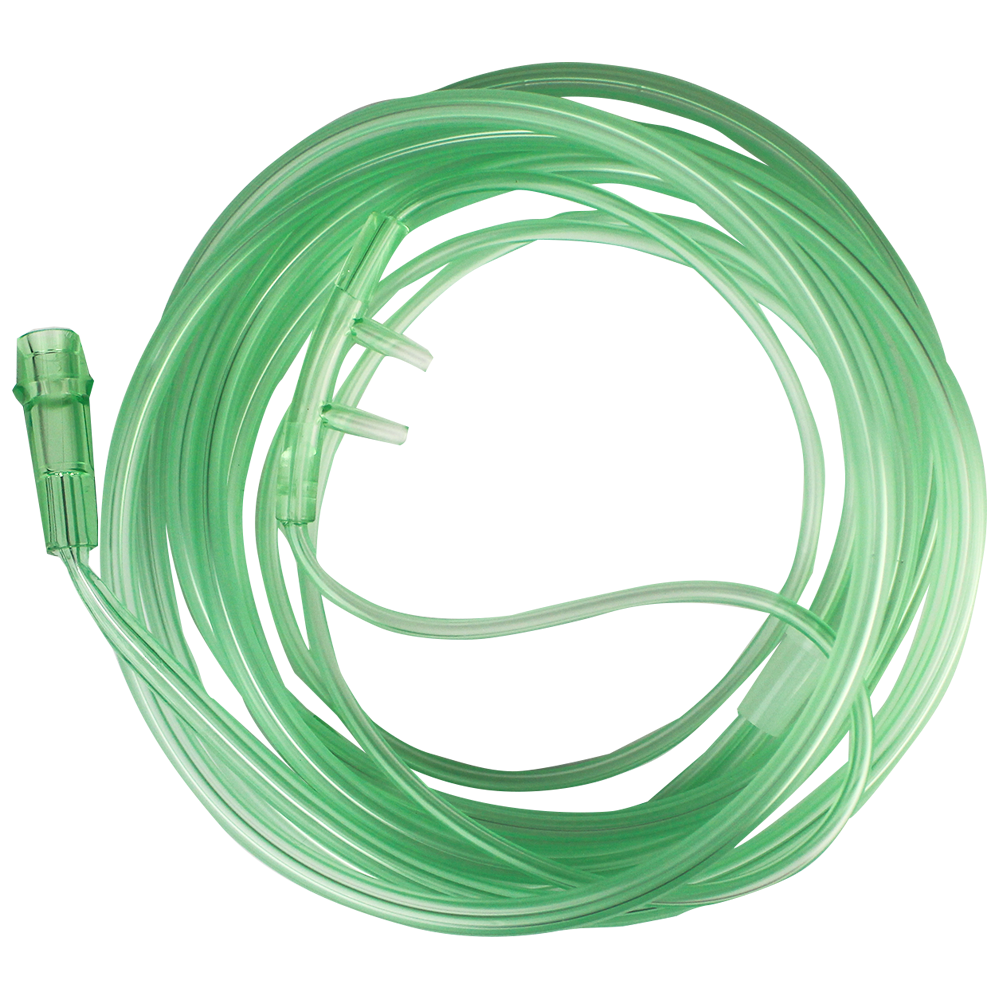 Oxygen Nasal Cannula with 7ft Tubing for Adults - Soft & Comfortable Medical Oxygen Supply - Ideal for Home Use, Travel, and Sleep Therapy (GST Free)