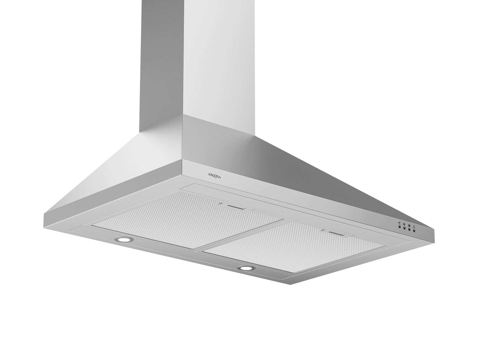 WPP430 30-Inch Stainless Steel Pyramid Style Wall Mounted Range Hood - Perfect for Modern Kitchens & Open-Concept Homes