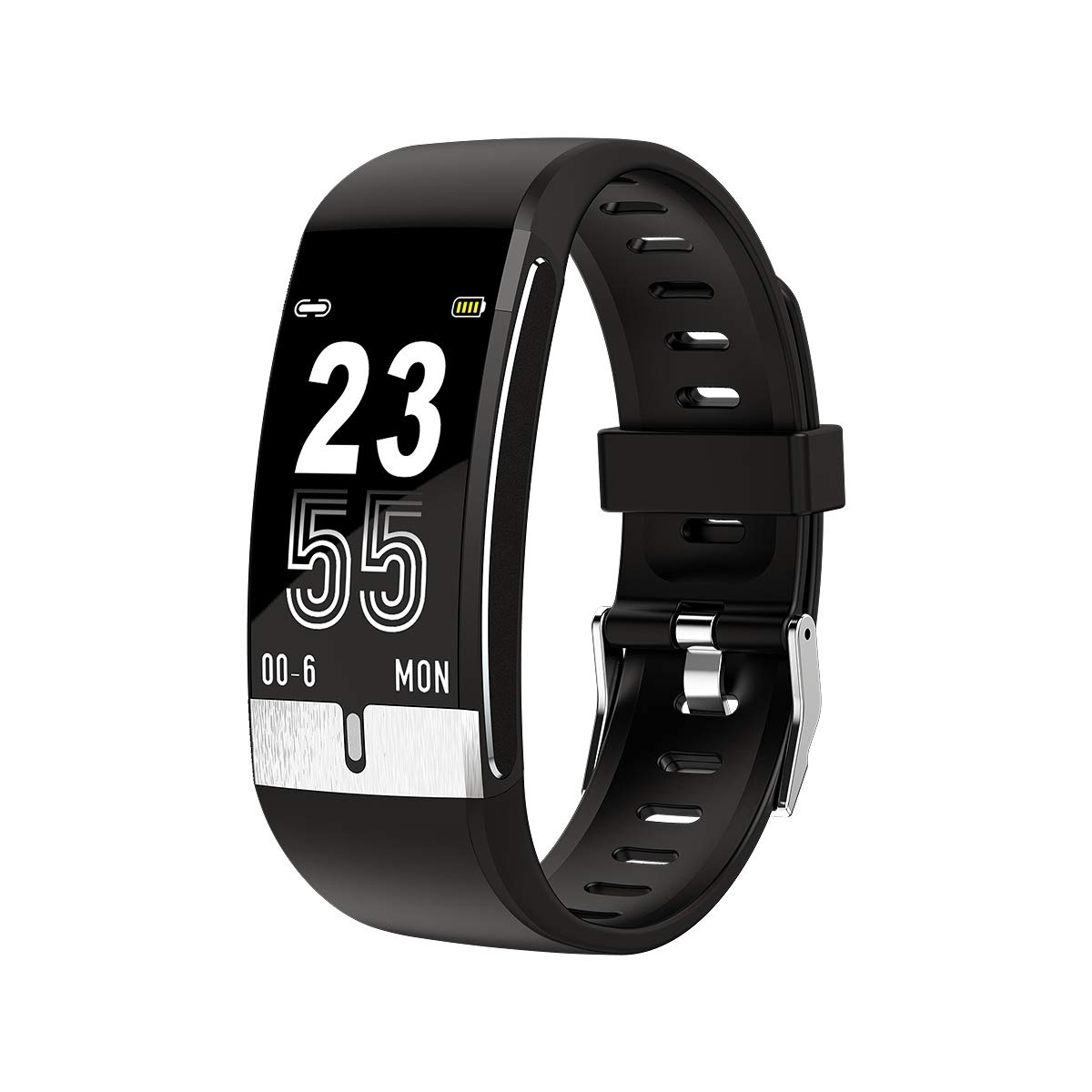 Zeerkeer Fitness Tracker Smart Watch with Heart Rate, Blood Pressure, Blood Oxygen, Body Temperature & Sleep Monitor - IP68 Waterproof Activity Tracker for Women & Men - Perfect for Running, Swimming & Daily Health Tracking