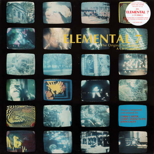 Chris & Cosey - Elemental 7 Original Soundtrack (OST) Vinyl Record | Electronic, Ambient Music | Perfect for Film Scoring, Meditation & Retro Music Collectors