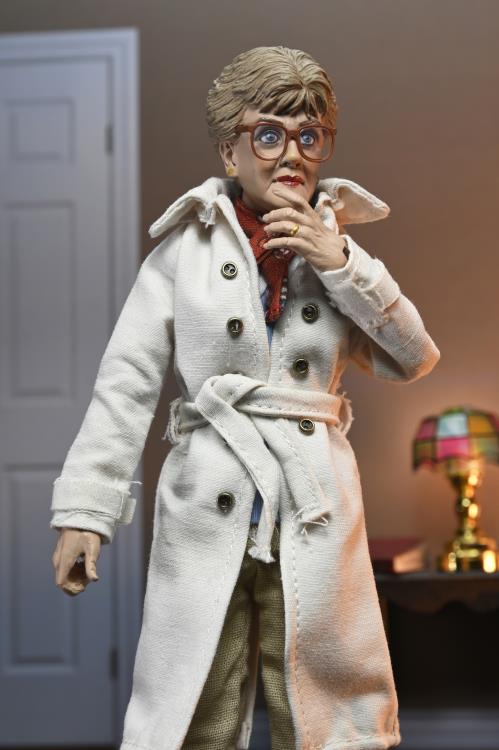 Murder, She Wrote Jessica Fletcher Action Figure with Outfit - Collectible TV Show Character Doll for Fans & Display - Perfect for Themed Parties, TV Memorabilia Collections, and Mystery Lovers