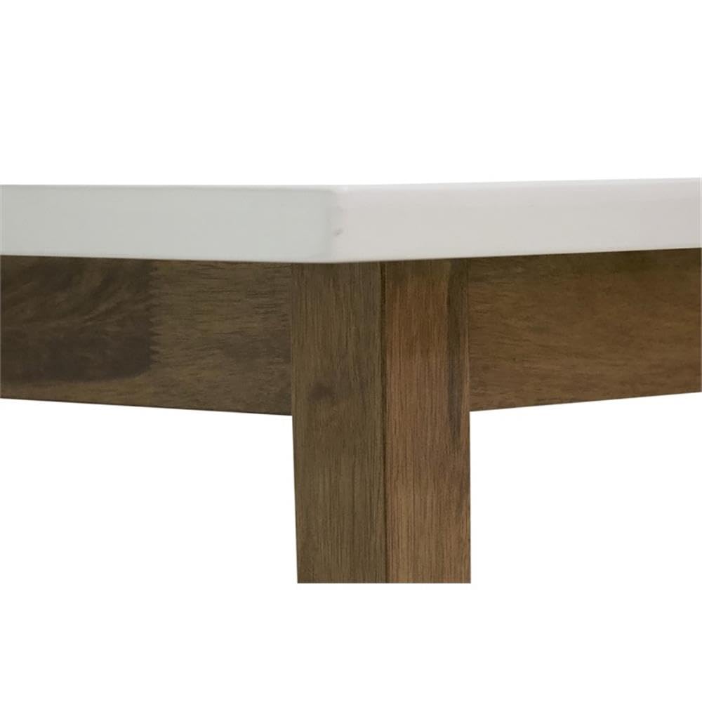 Home Square 5 Piece Dining Set with Table & 4 Chairs - Perfect for Small Spaces & Family Meals