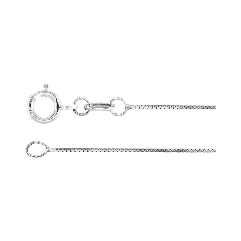 0.50mm Box Chain Necklace for Women & Men - Durable Stainless Steel Jewelry - Perfect for Everyday Wear, Gifts & Special Occasions