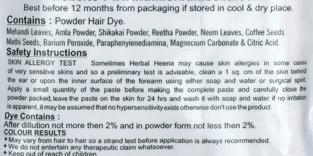 DK HERBAL HEENA SPECIAL Dark Brown Hair Dye - 40g x 5 Pack | Natural Herbal Henna Powder for Hair Coloring, Conditioning & Gray Coverage | Perfect for DIY Hair Care, Salon Use & Special Occasions
