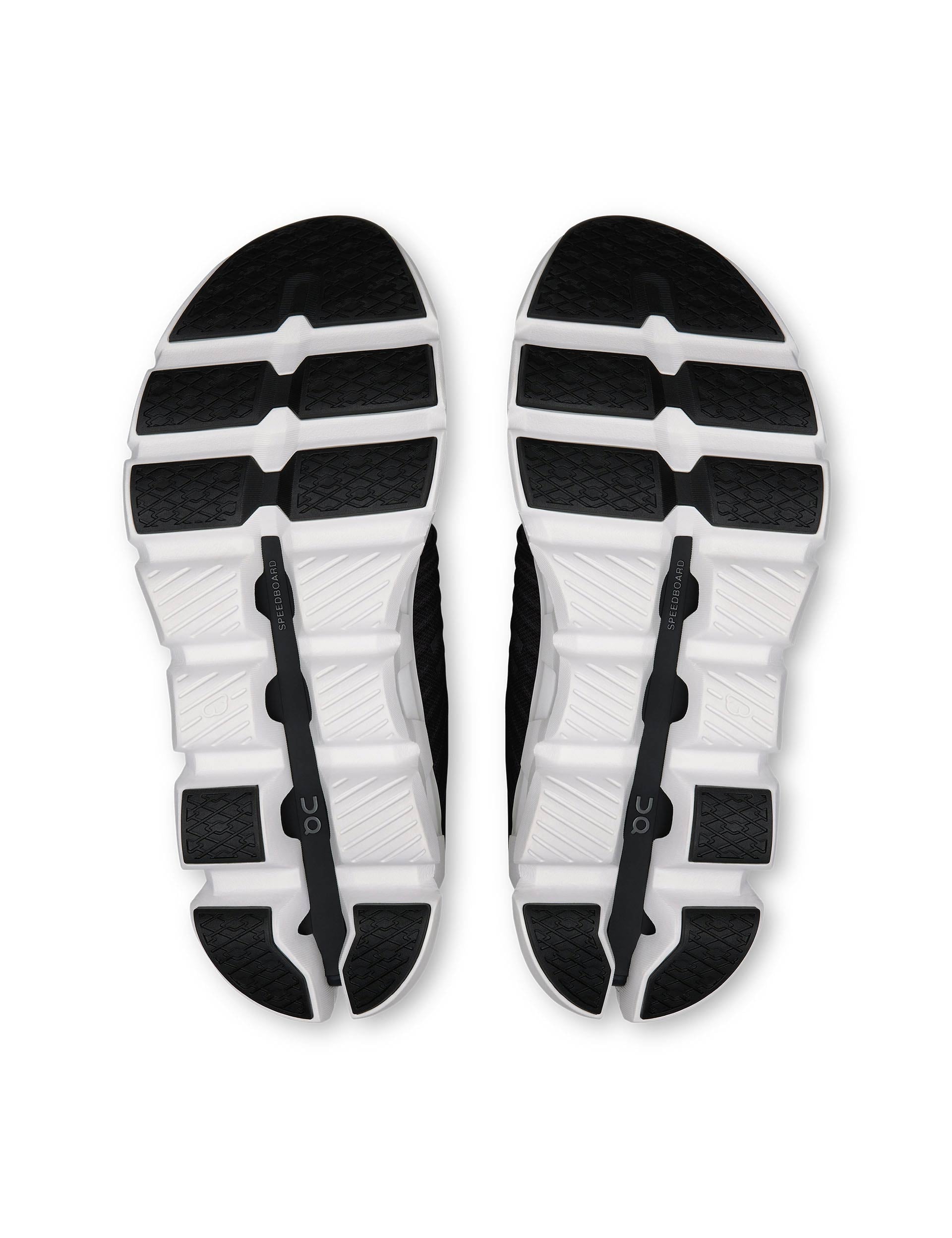 Cloudswift 4 Running Shoes - Black/White - Lightweight Cushioned Sneakers for Men & Women - Perfect for Jogging, Gym Workouts & Daily Wear