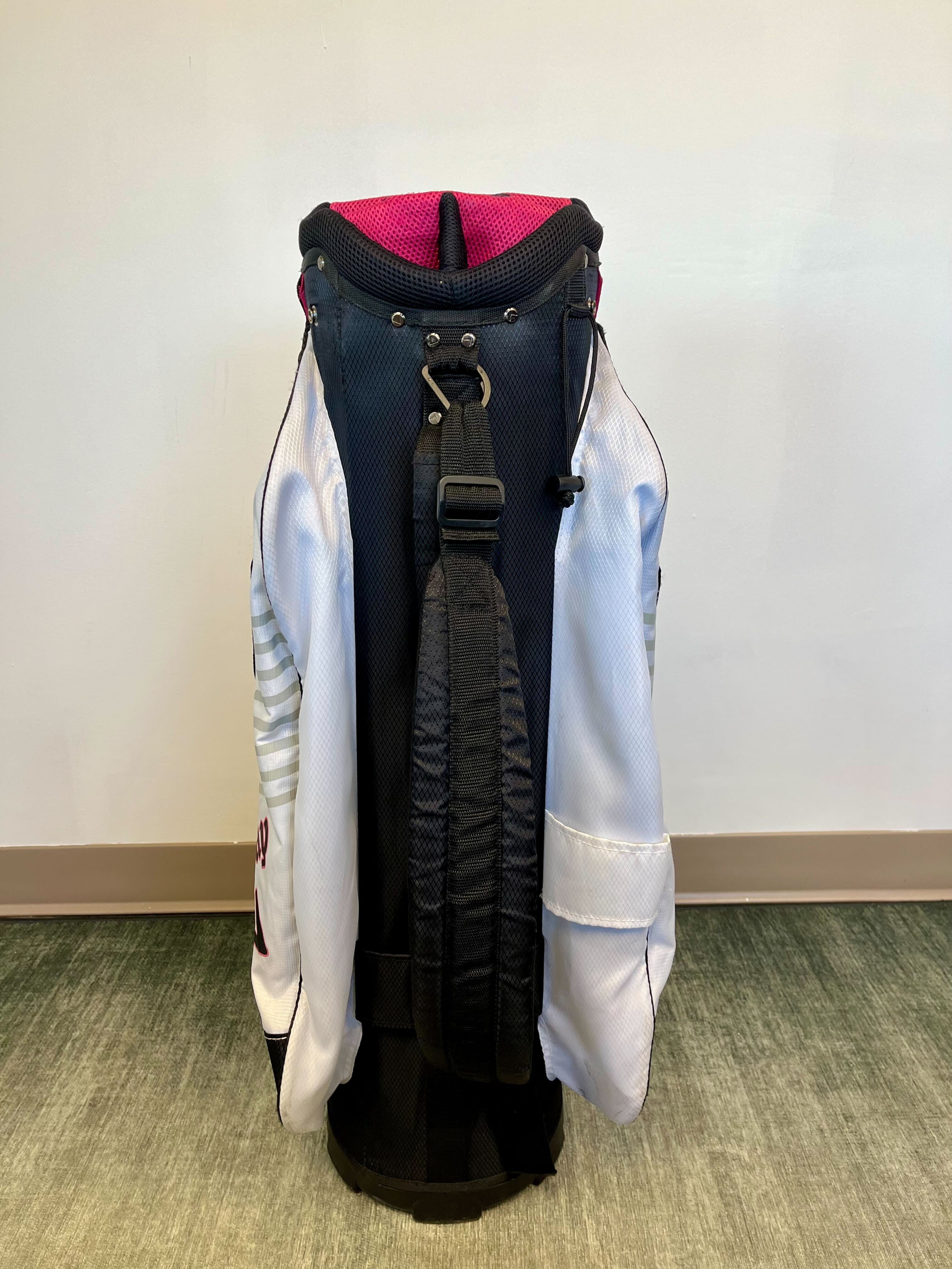 Callaway Golf Stand Bag - 10-Way Divider, 6 Pockets, Adjustable Strap & Waterproof Rain Cover - Perfect for Golfers & Outdoor Sports Enthusiasts