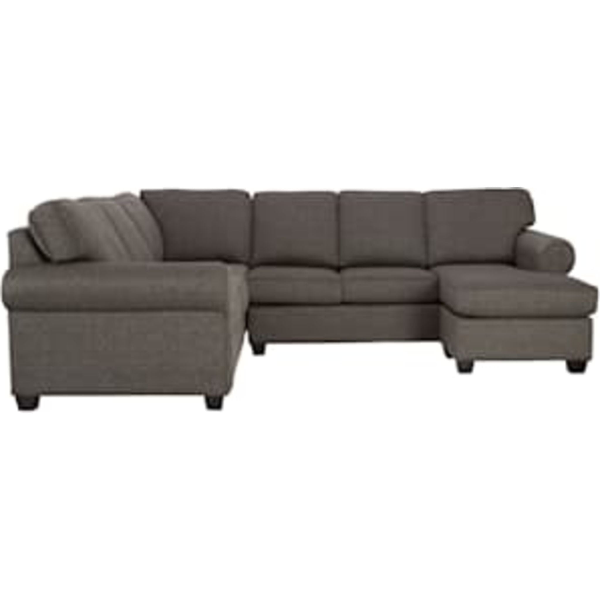 Astro 2-Piece Sectional Sofa with Chaise Lounge - Modern L-Shaped Living Room Furniture for Small Spaces & Apartments