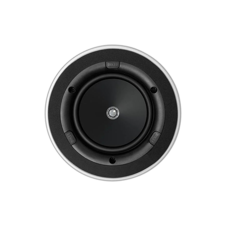 KEF Ci130.2CR 5.25-Inch In-Ceiling Speaker - High Performance Home Audio System for Living Room, Bedroom & Home Theater Installation