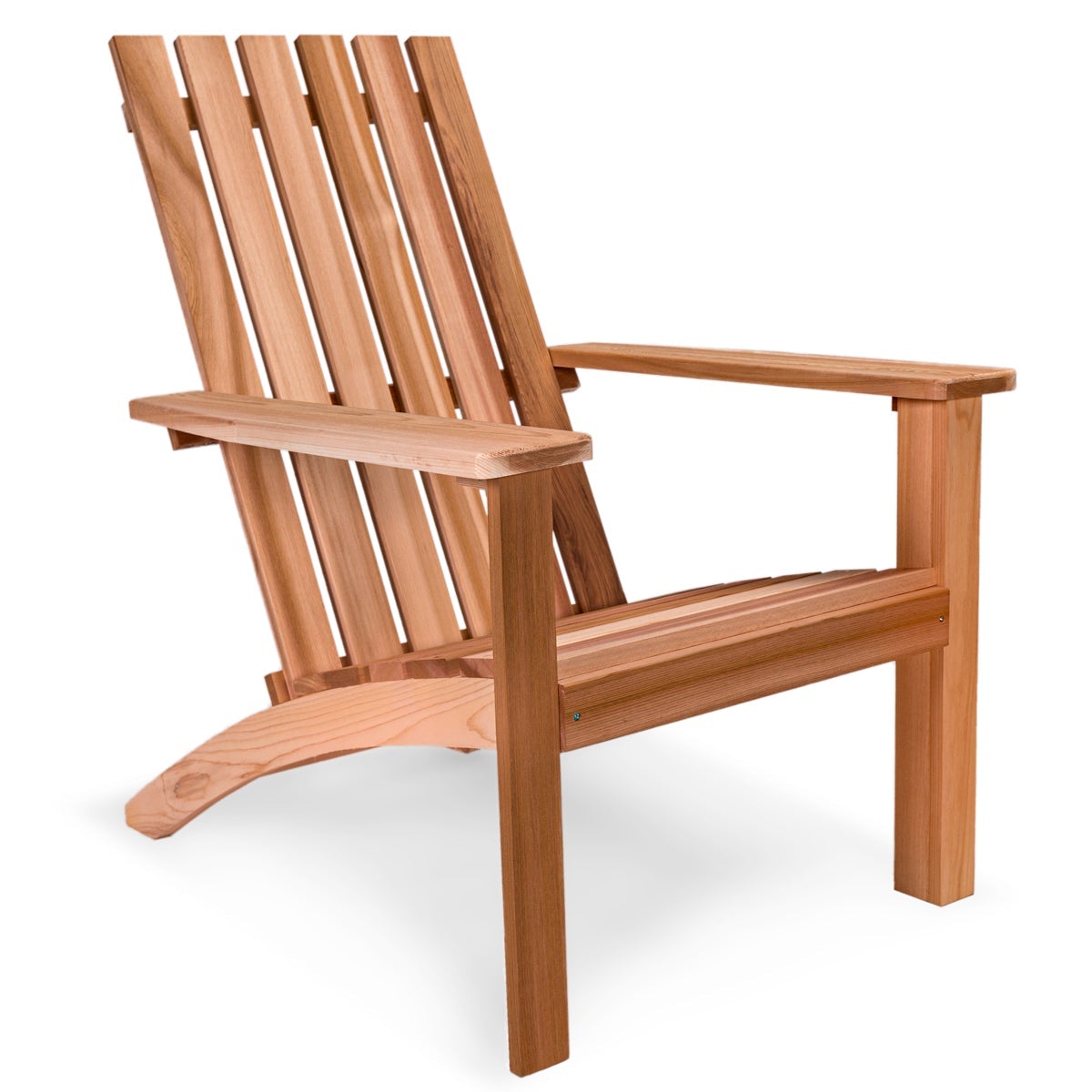 Premium Cedar Adirondack Easyback Chair - Comfortable Outdoor Lounge Chair for Patio, Garden & Backyard Relaxation