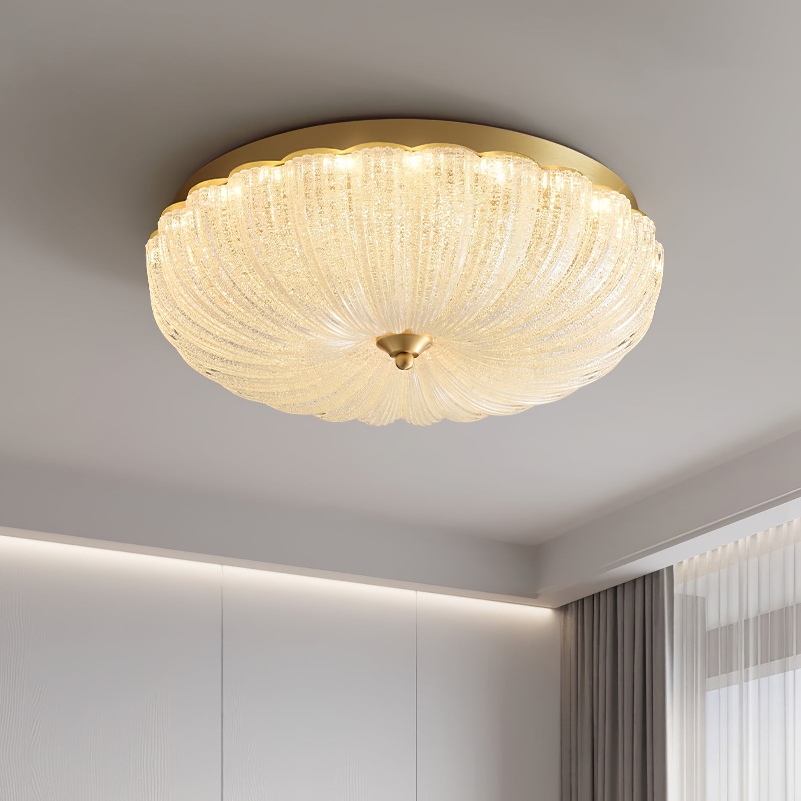 Enchanting Crystal Chandelier Ceiling Light - Elegant Modern Lighting Fixture for Living Room, Dining Room, Bedroom & Foyer | Energy Efficient LED Bulb Included