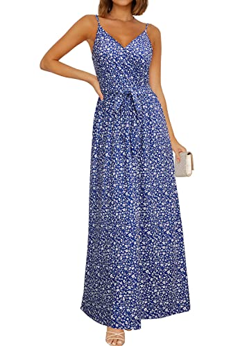 Blue White Floral