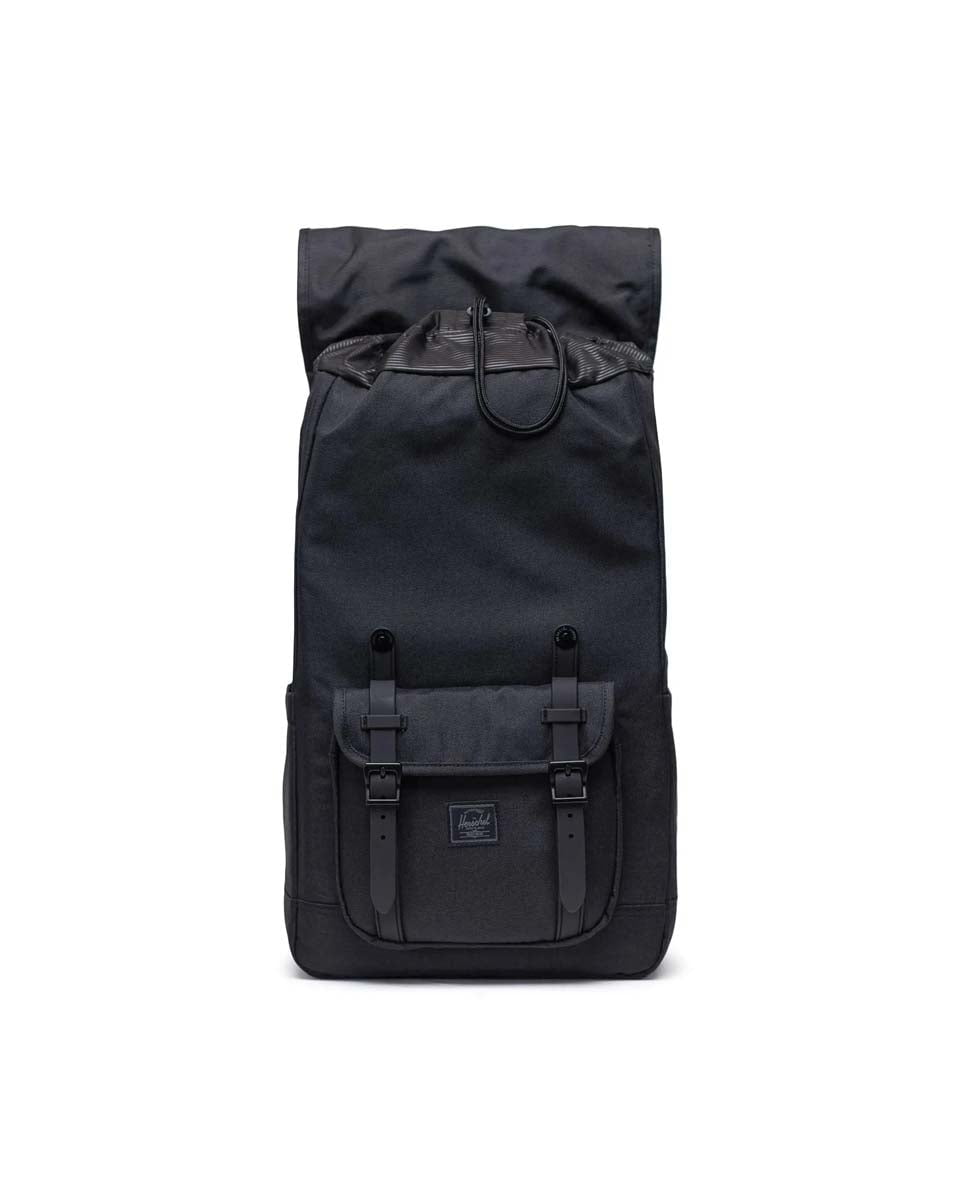 Herschel Little America Backpack - Black Tonal | Stylish & Durable Laptop Backpack for School, Travel & Everyday Use