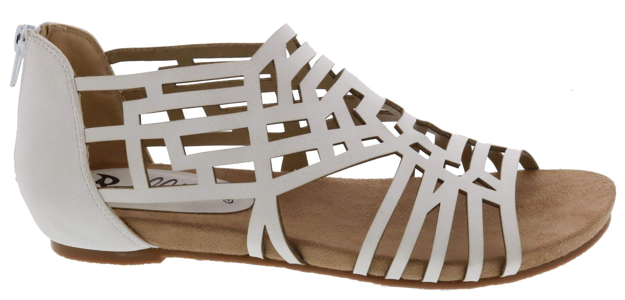 Bellini Women's Nazareth Faux Leather Sandals - Comfortable Slip-On Summer Shoes for Walking, Travel & Casual Outfits