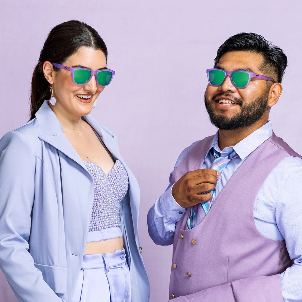 Goodr Lilac It Like That Polarized Sunglasses for Running, Cycling & Outdoor Activities - UV Protection & Lightweight Comfort
